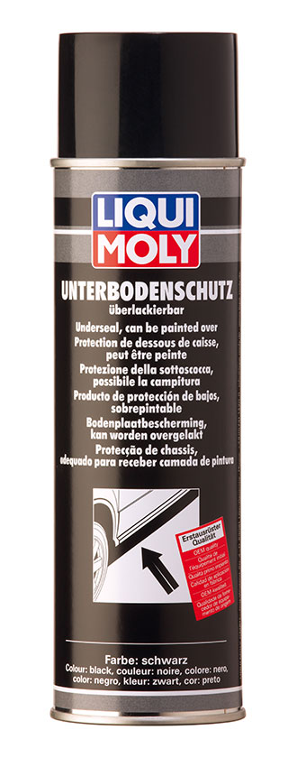 Ochrana podvozku - čierna, prelakovateľná - sprej LIQUI MOLY 6113